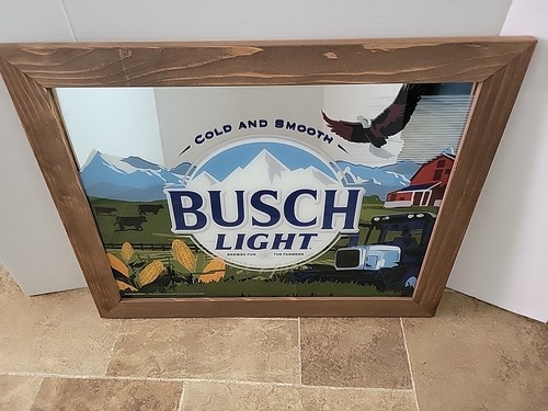 Busch light beer farm tractor - light,