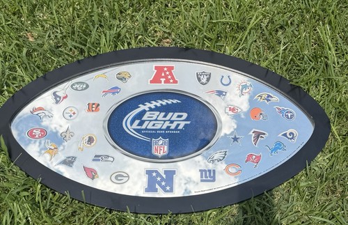 Bud light nfl oval - light, mirror